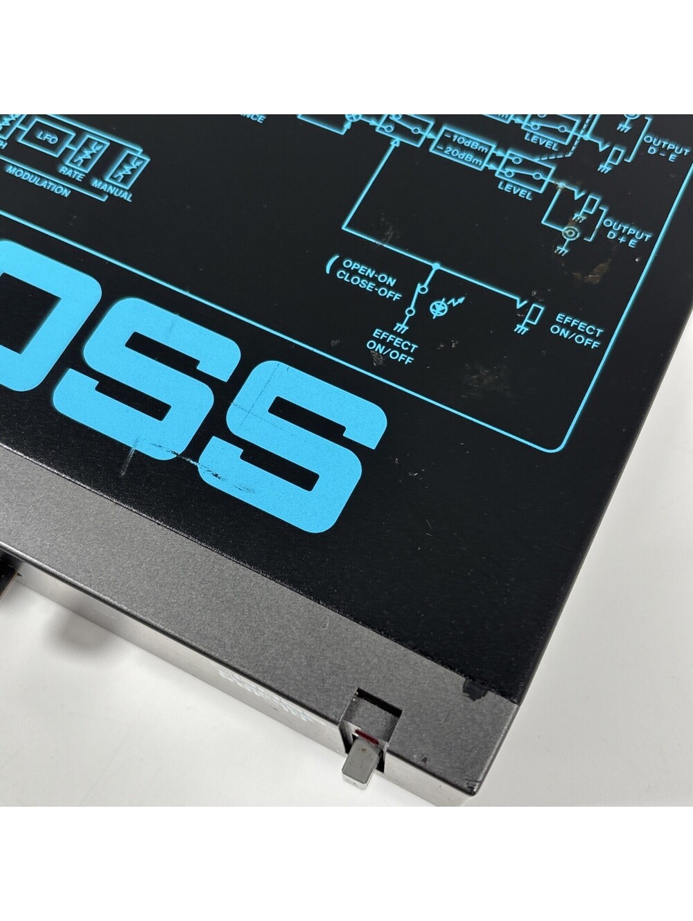 BOSS RBF-10 Flanger Micro Rack Guitar Effects Unit Untested - Picture 5 of 8